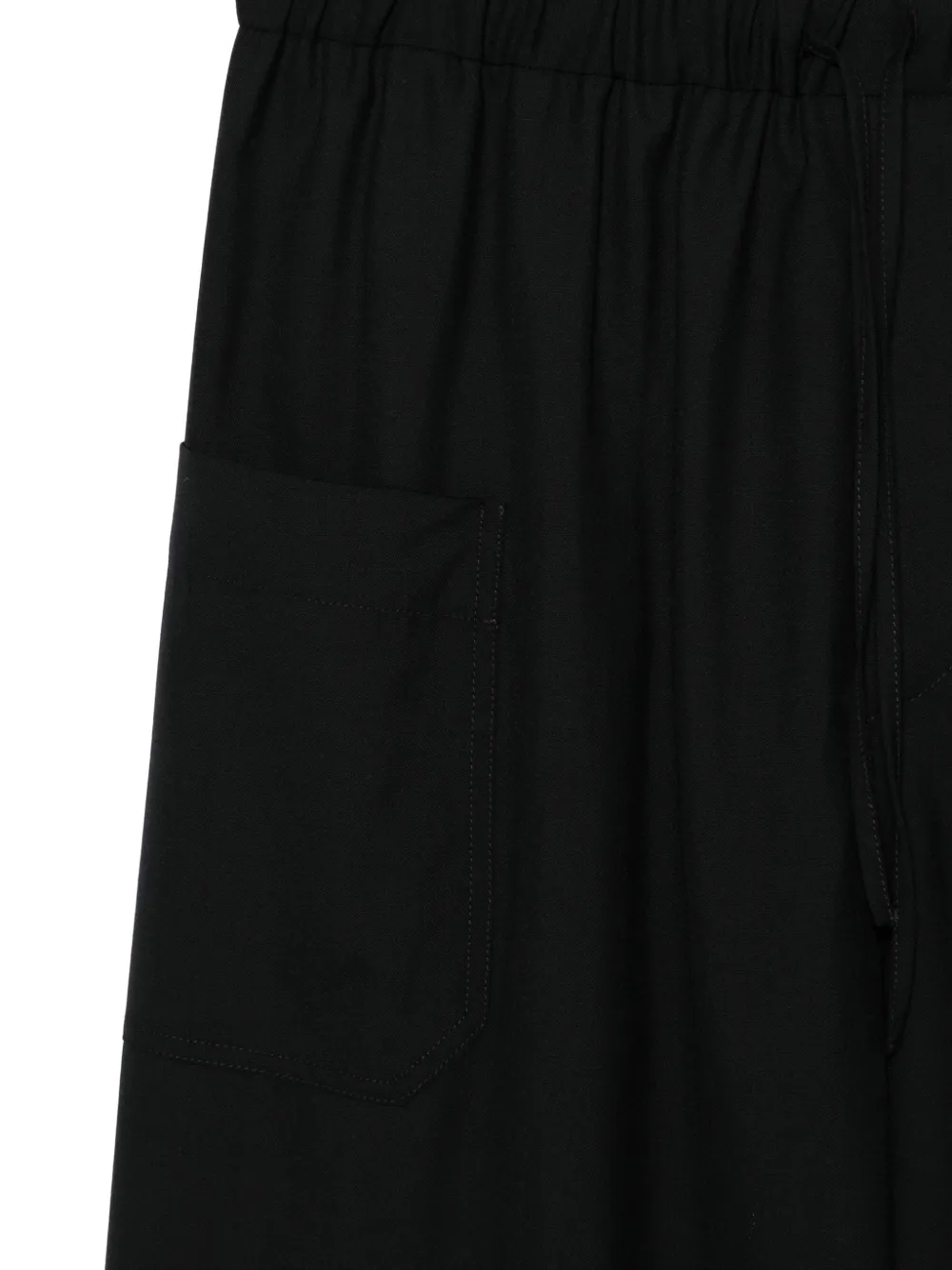 marina yee Juno broek met wijde pijpen Zwart