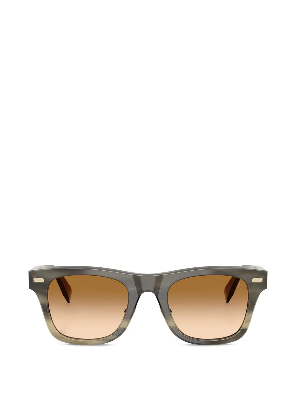 Brunello Cucinelli Occhiali da sole squadrati - Grigio