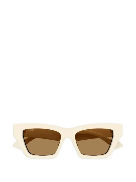 Gucci Sonnenbrille mit eckigem Gestell