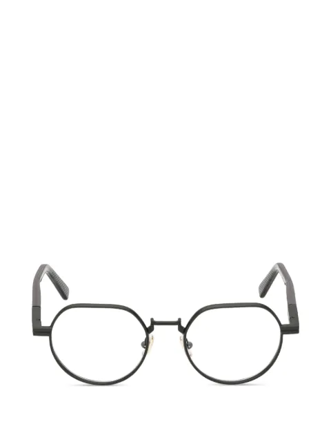 Zegna round-frame glasses