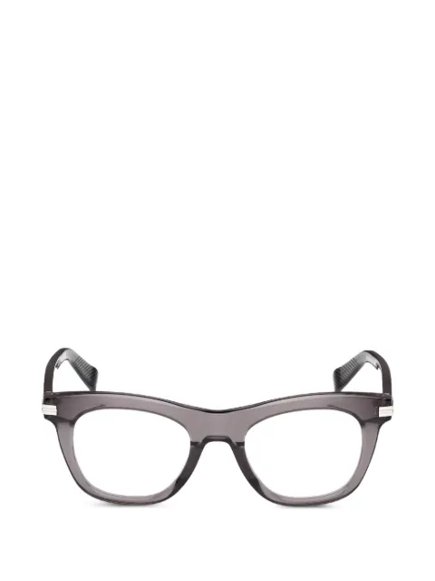 Zegna geometric-frame glasses