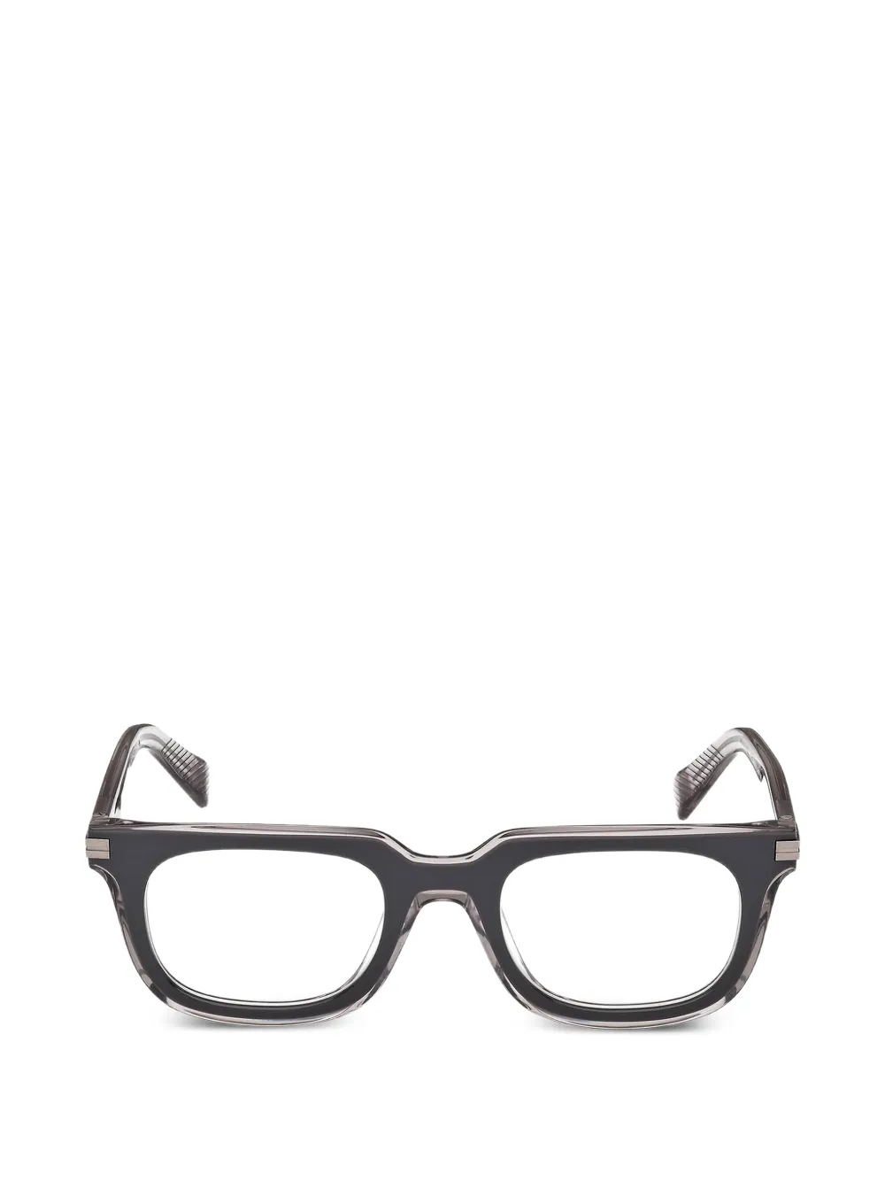 Zegna square-frame glasses - Grigio