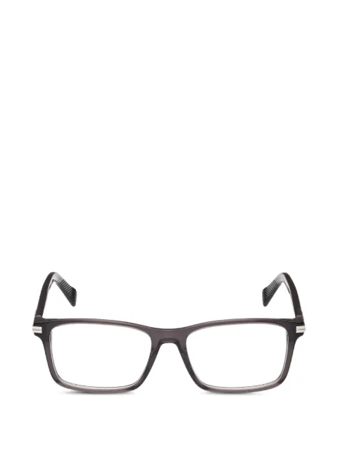 Zegna Brille mit eckigem Gestell