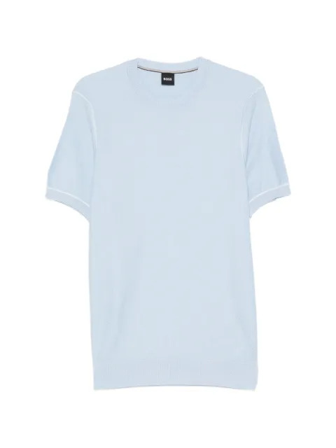 BOSS short-sleeve sweater