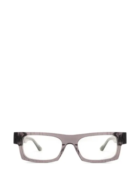 Yohji Yamamoto rectangle-frame glasses