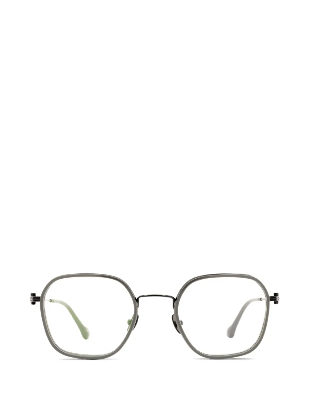 Yohji Yamamoto square-frame glasses - Grigio