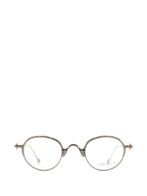 Yohji Yamamoto round-frame glasses