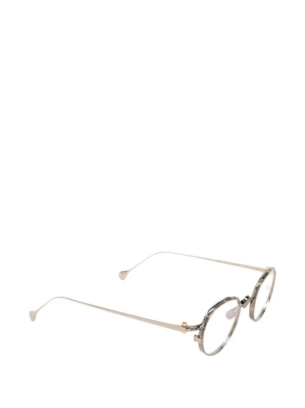 Yohji Yamamoto Bril met rond montuur Grijs