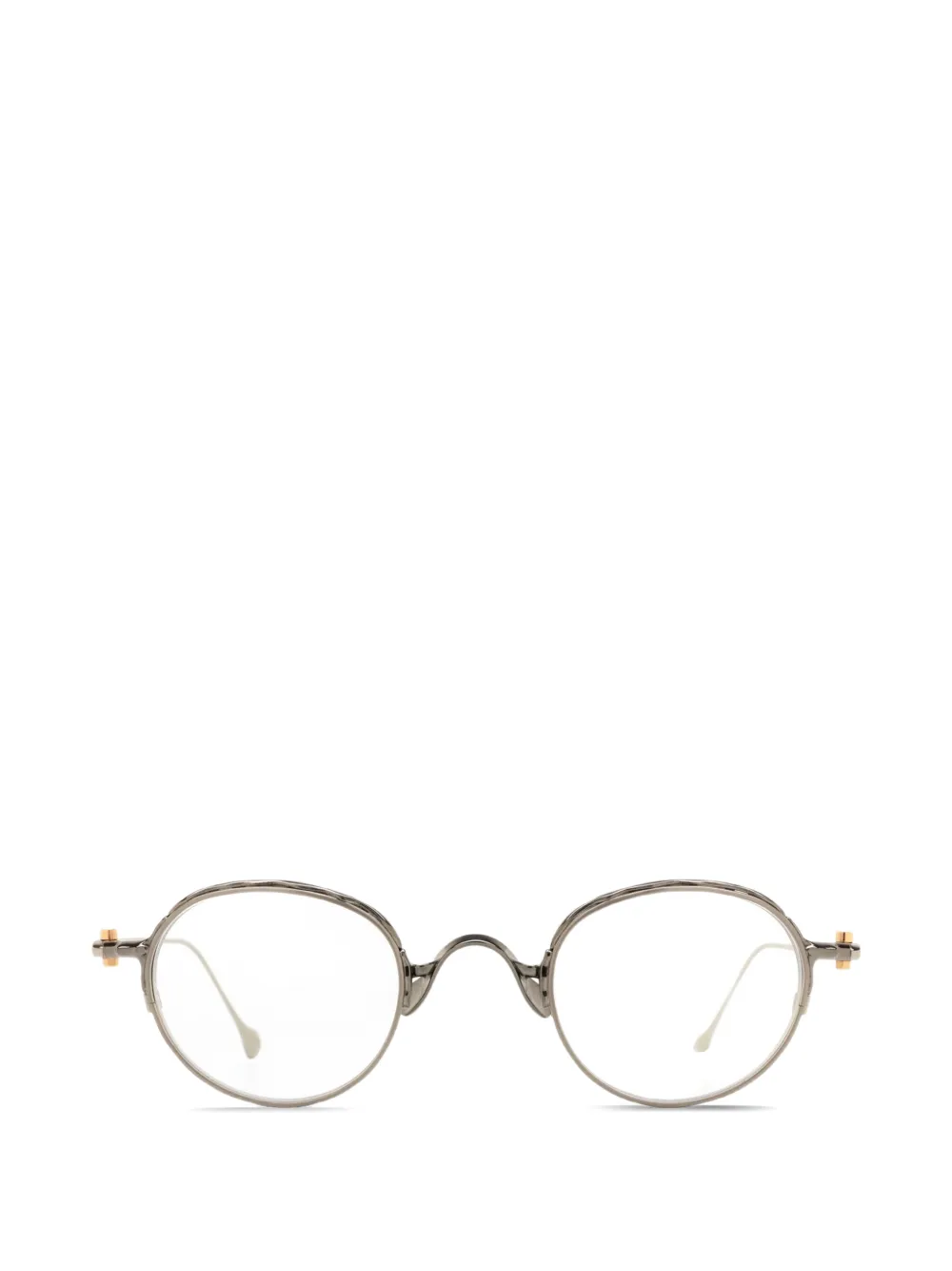 Yohji Yamamoto round-frame glasses - Grigio