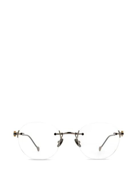 Yohji Yamamoto rimless square-frame glasses