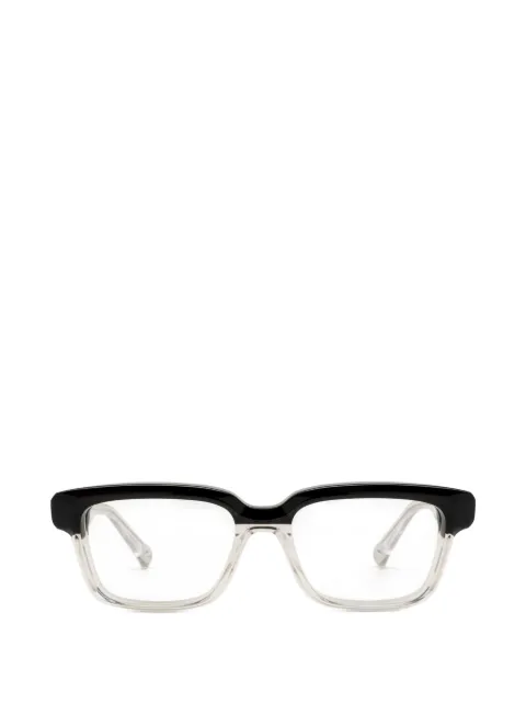 Yohji Yamamoto rectangle-frame glasses