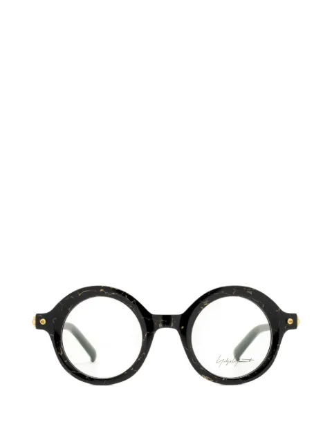 Yohji Yamamoto round-frame glasses