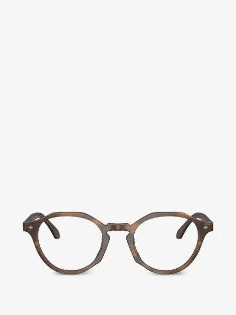 Giorgio Armani striped glasses