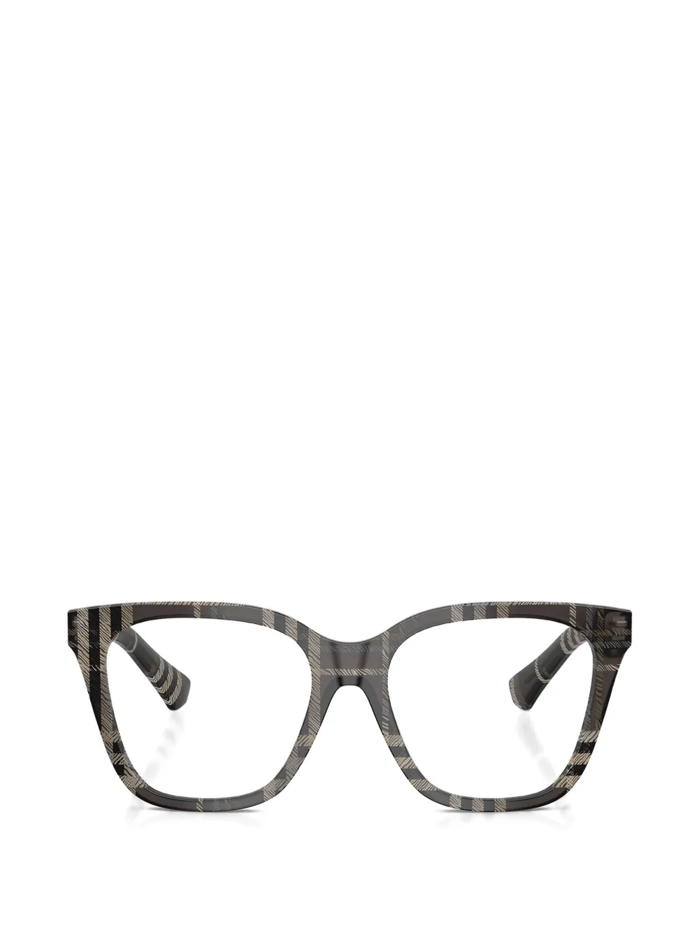 Burberry Eyewear checked browline glasses
