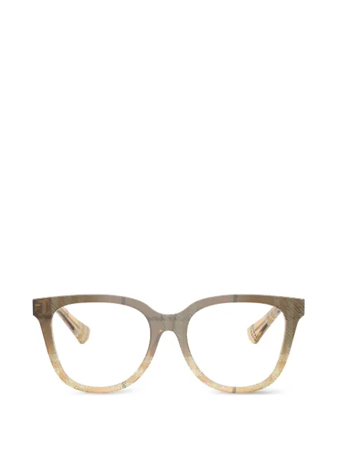 Burberry Eyewear check-pattern square-frame glasses