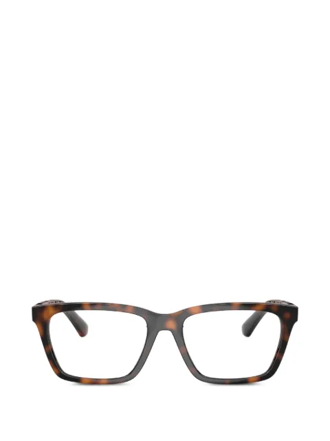 Burberry Eyewear dark havana square-frame glasses