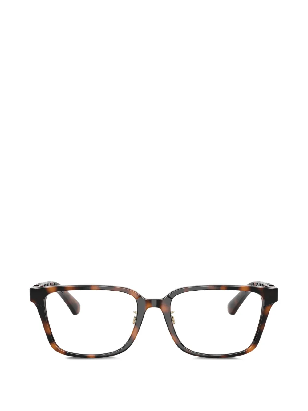 Burberry Eyewear square frame glasses | Brown | Image 1