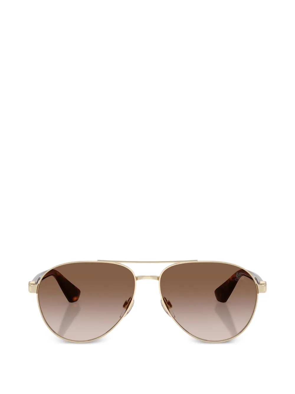 Burberry Eyewear Occhiali da sole stile pilota - Oro