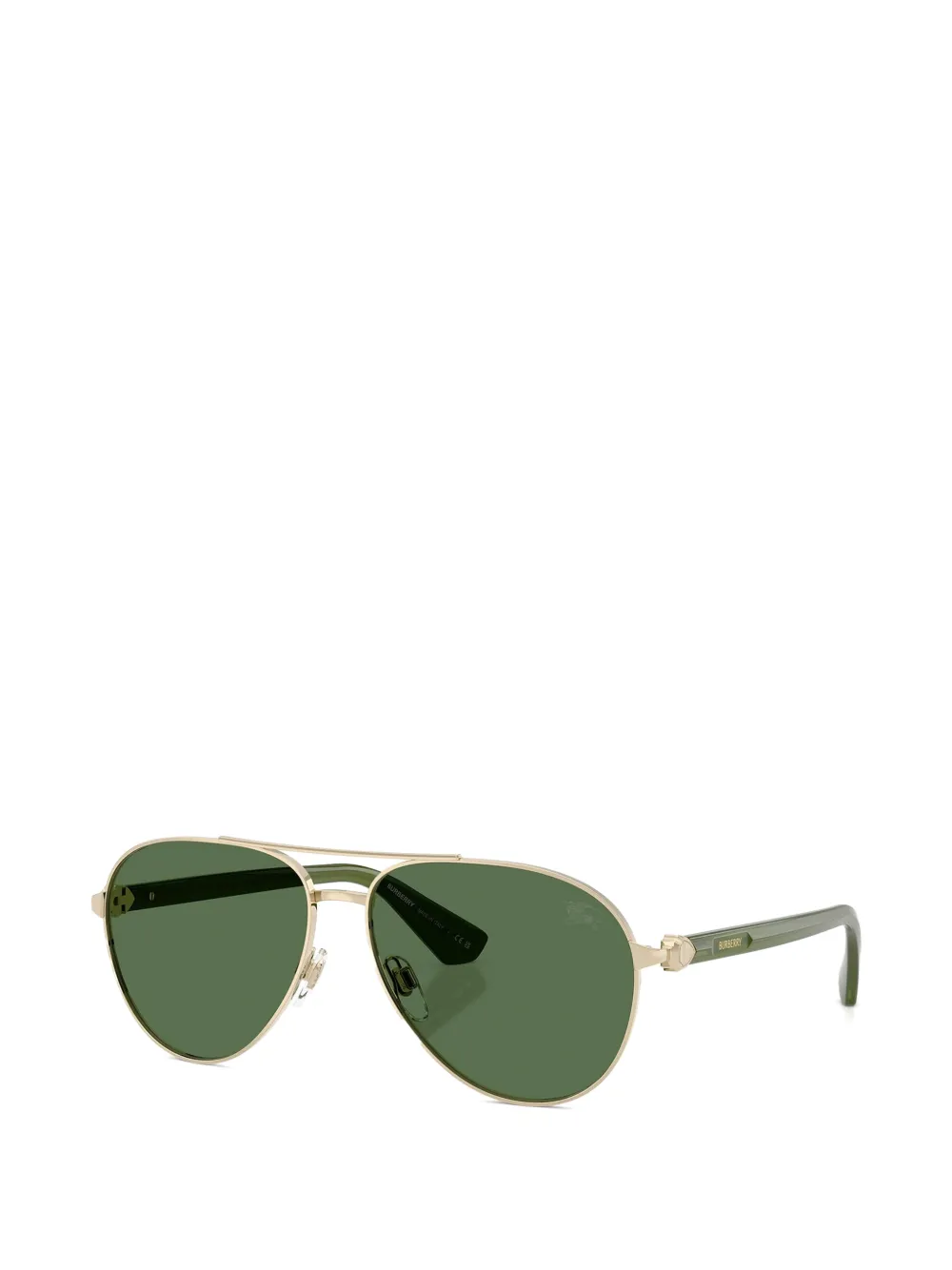 Burberry Eyewear Zonnebril met piloten montuur Goud