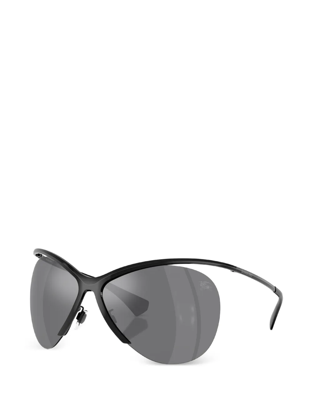 Burberry Eyewear Zonnebril met randloos montuur Zwart