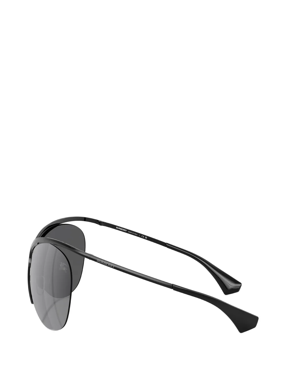 Burberry Eyewear Zonnebril met randloos montuur Zwart