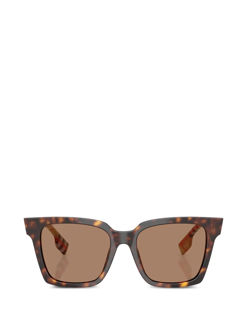 Burberry Eyewear Occhiali da sole squadrati Havana - Marrone