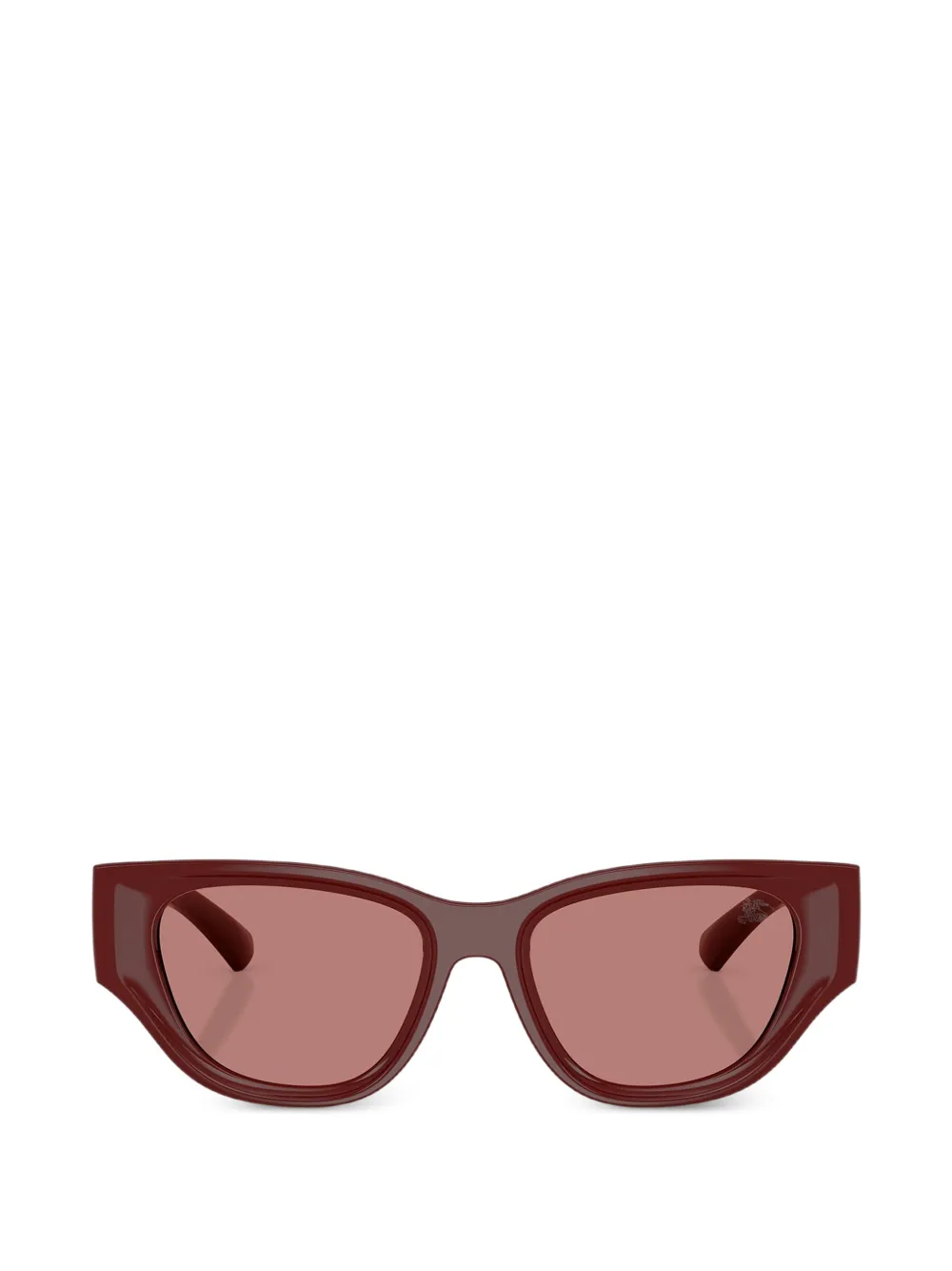 Burberry Eyewear Occhiali da sole geometrici - Rosso