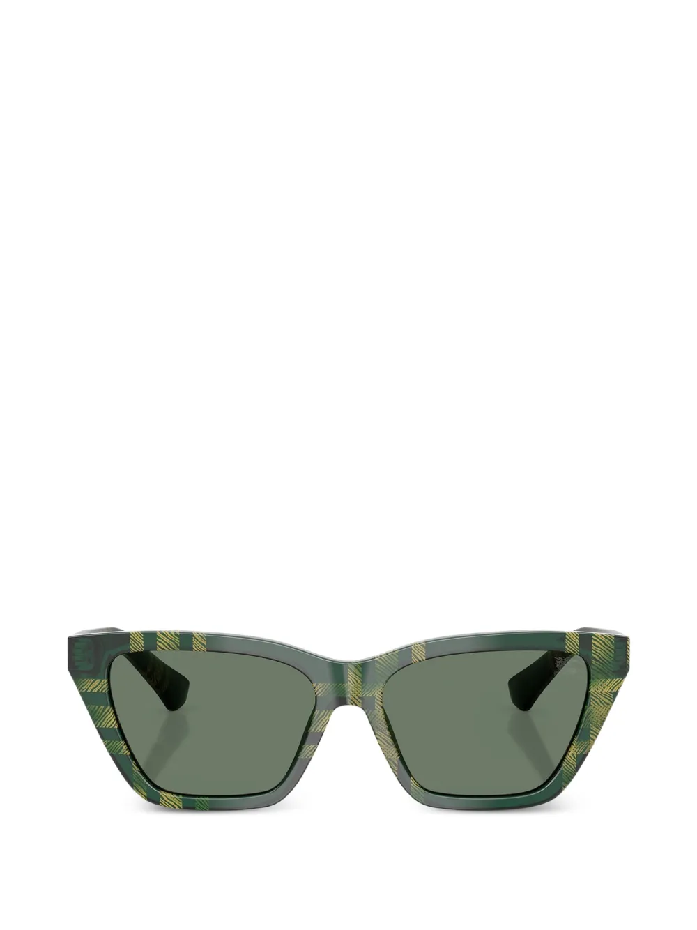 Burberry Occhiali da sole squadrati - Verde