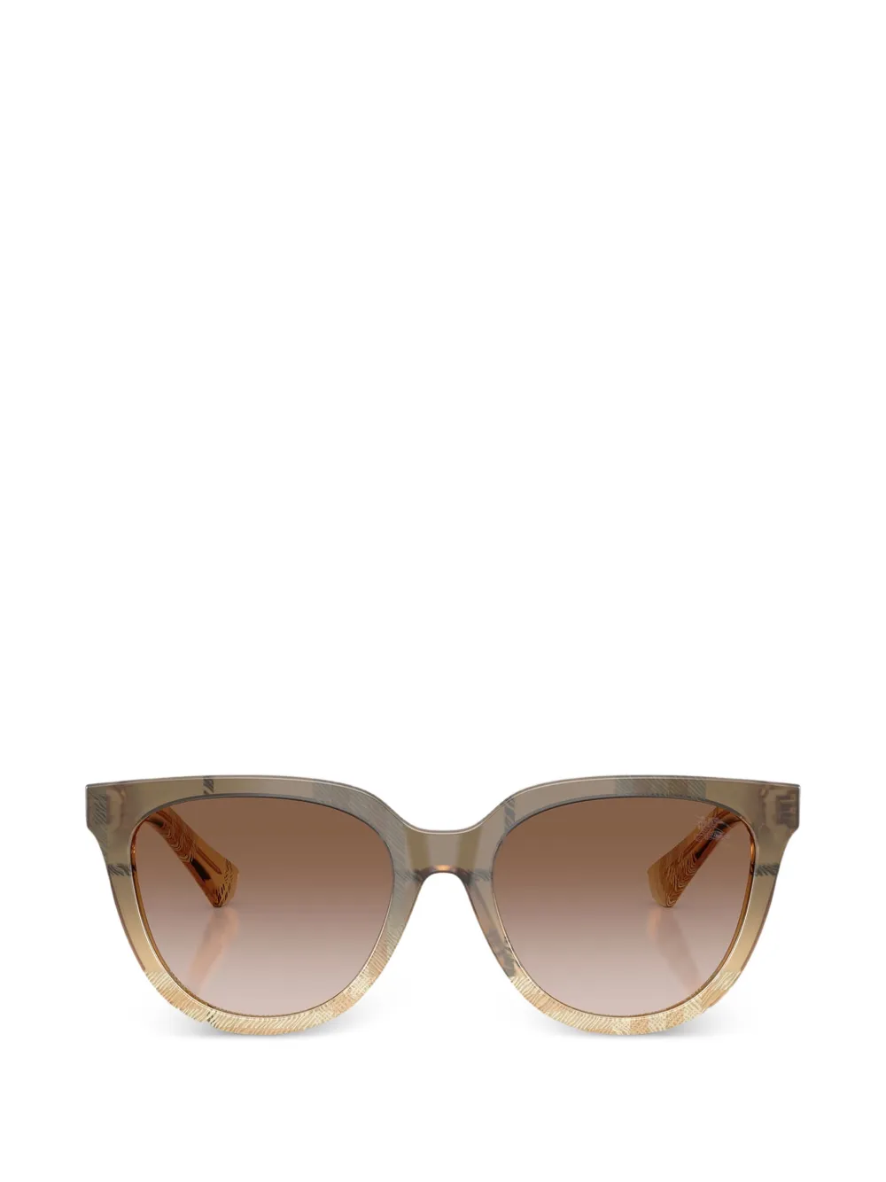 Burberry Eyewear Occhiali da sole Check tondi - Toni neutri