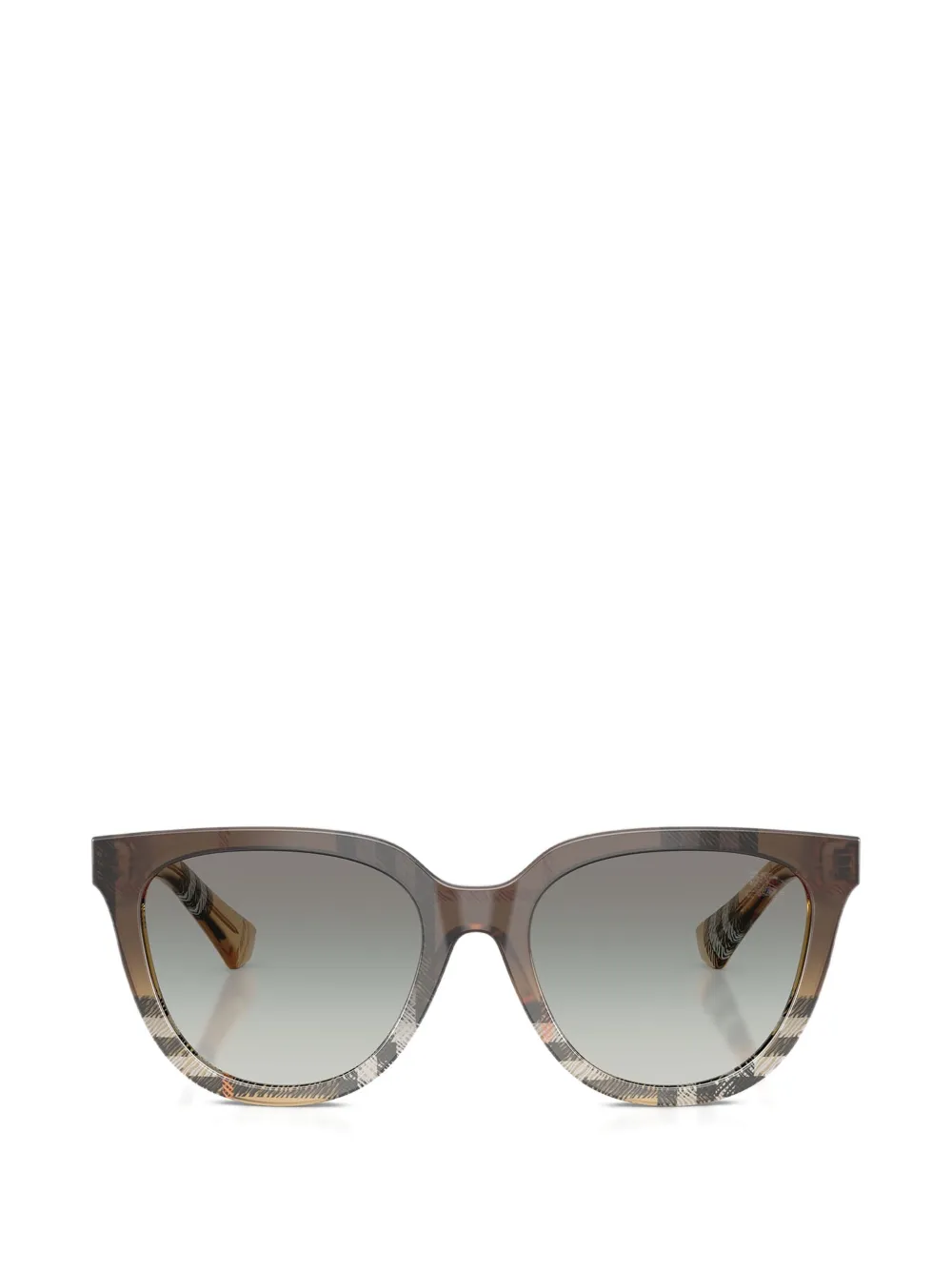 Burberry Eyewear Sonnenbrille mit rundem Gestell - Braun