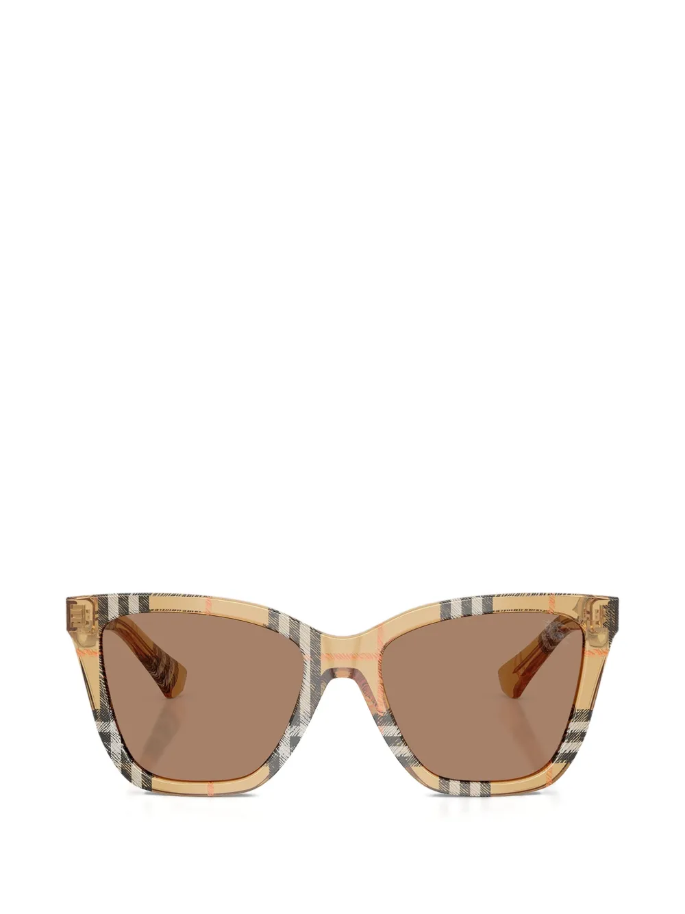 Burberry Eyewear check-pattern sunglasses - Toni neutri