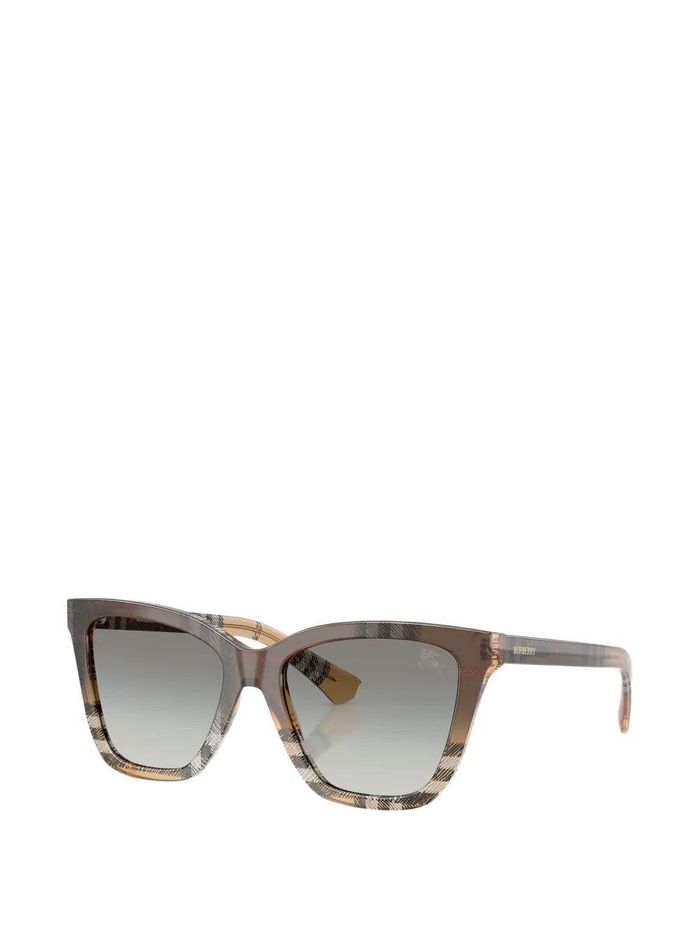 Burberry Eyewear Zonnebril met cat-eye montuur Bruin