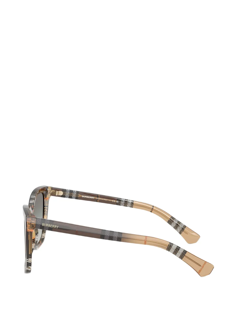 Burberry Eyewear Zonnebril met cat-eye montuur Bruin
