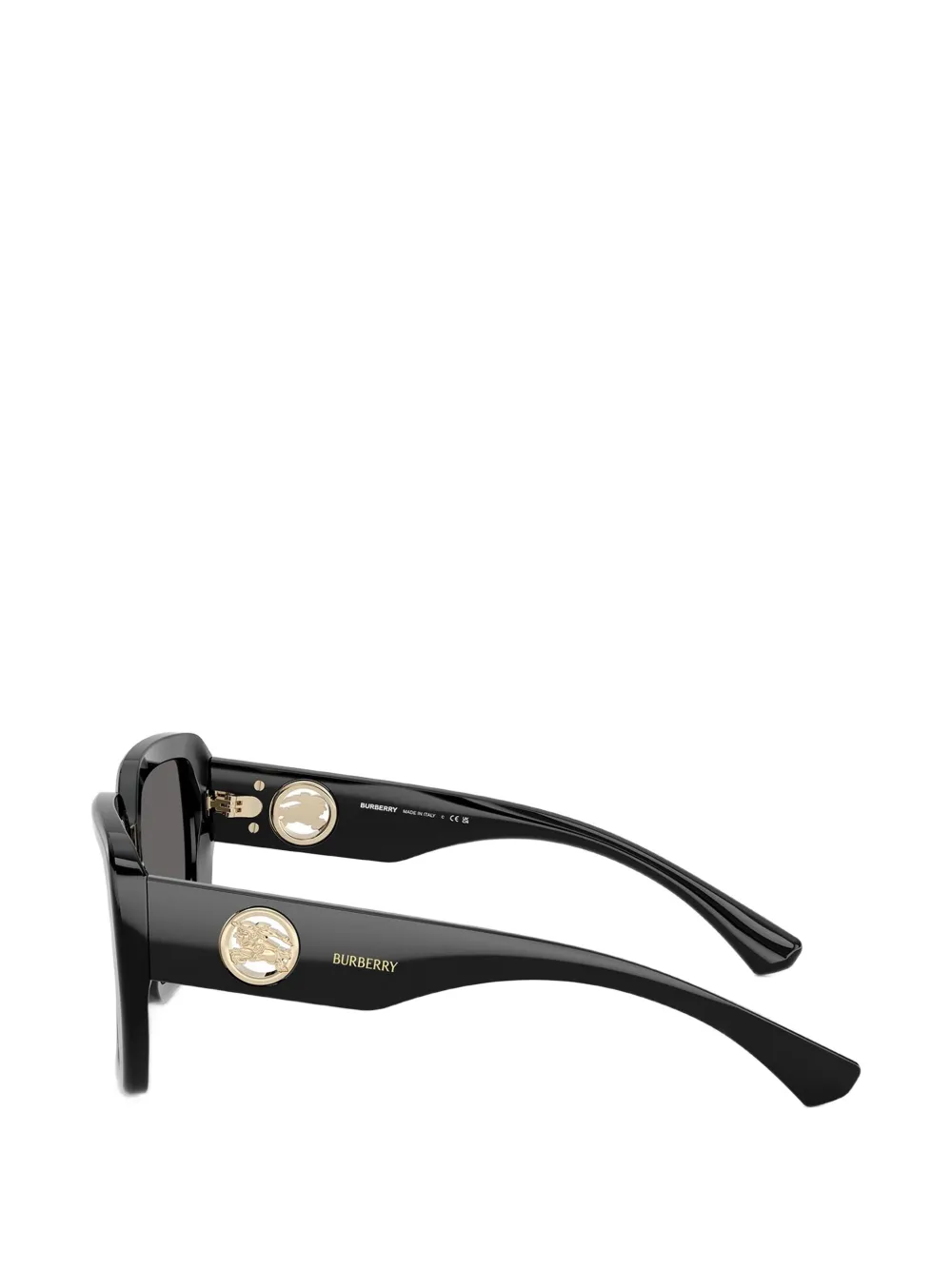 Burberry Eyewear Zonnebril met vierkant montuur Zwart