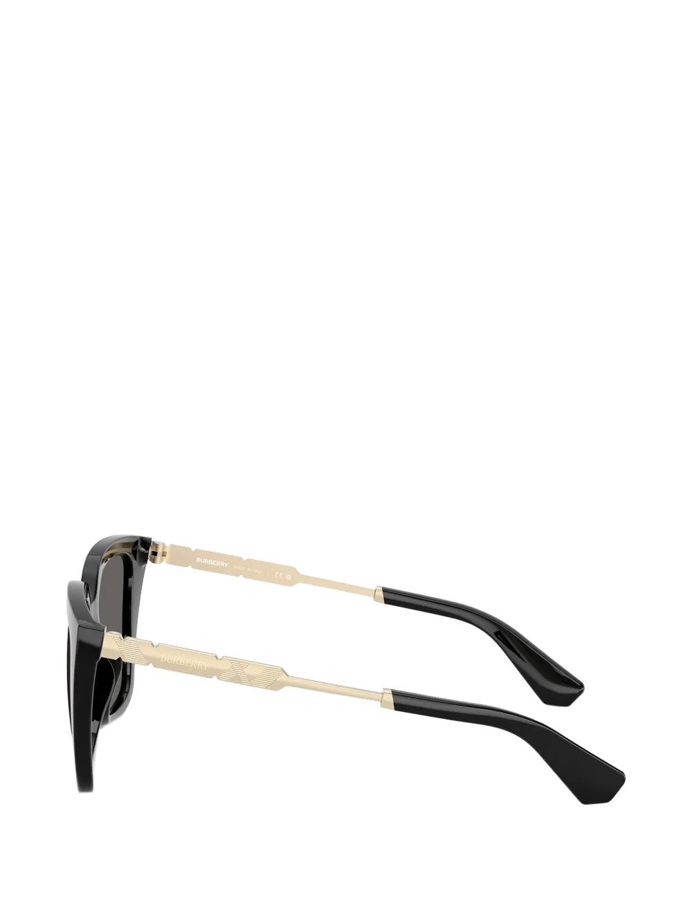 Burberry Eyewear Zonnebril met vierkant montuur Zwart