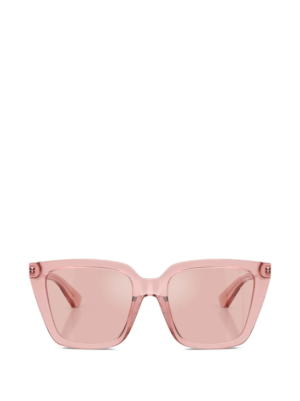 Burberry Sonnenbrille mit eckigem Gestell - Rosa