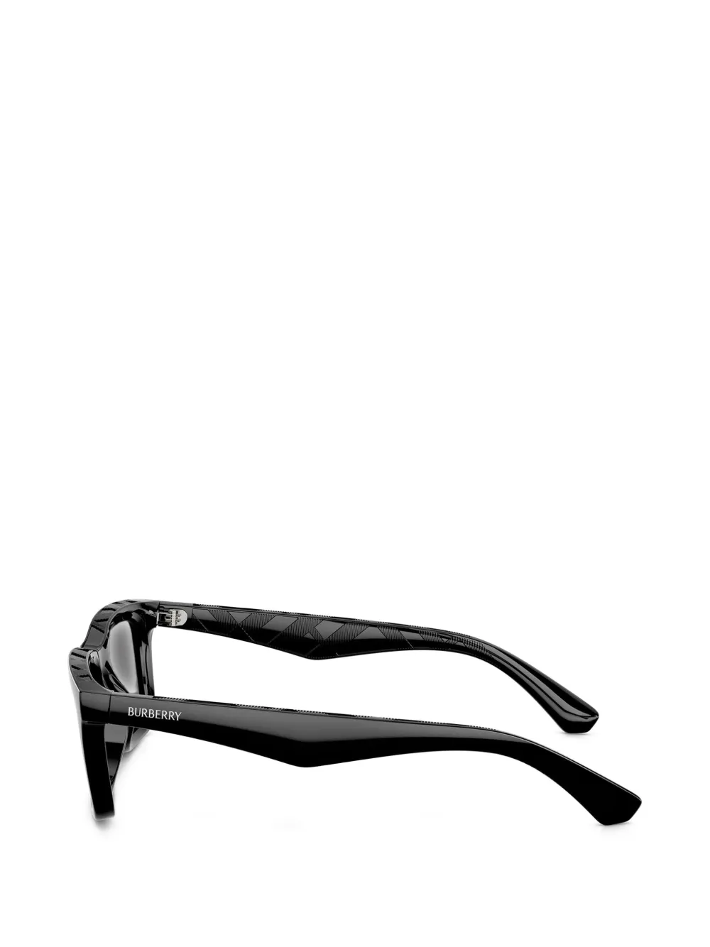 Burberry Eyewear Zonnebril met vierkant montuur Zwart