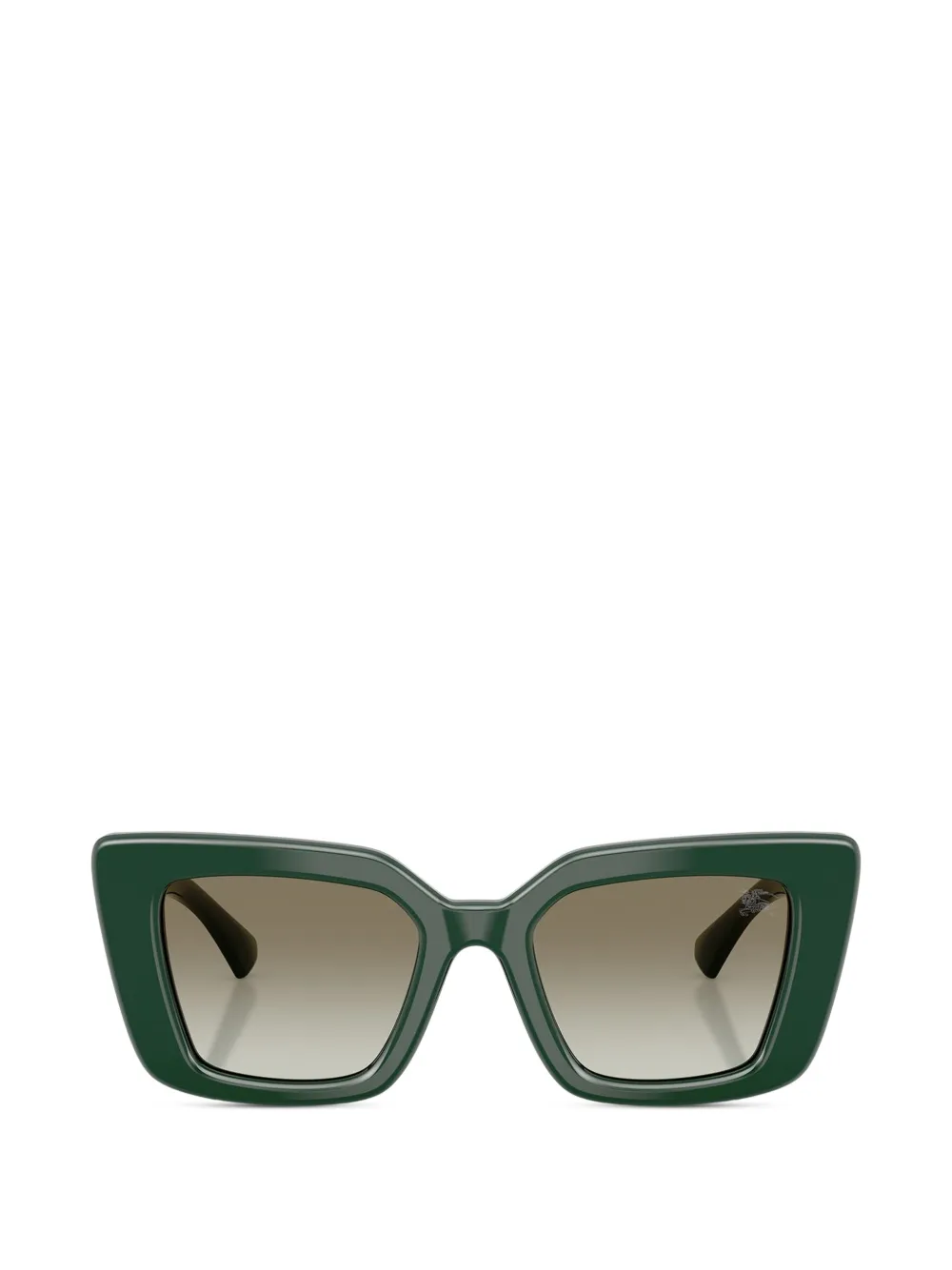 Burberry Occhiali da sole squadrati - Verde
