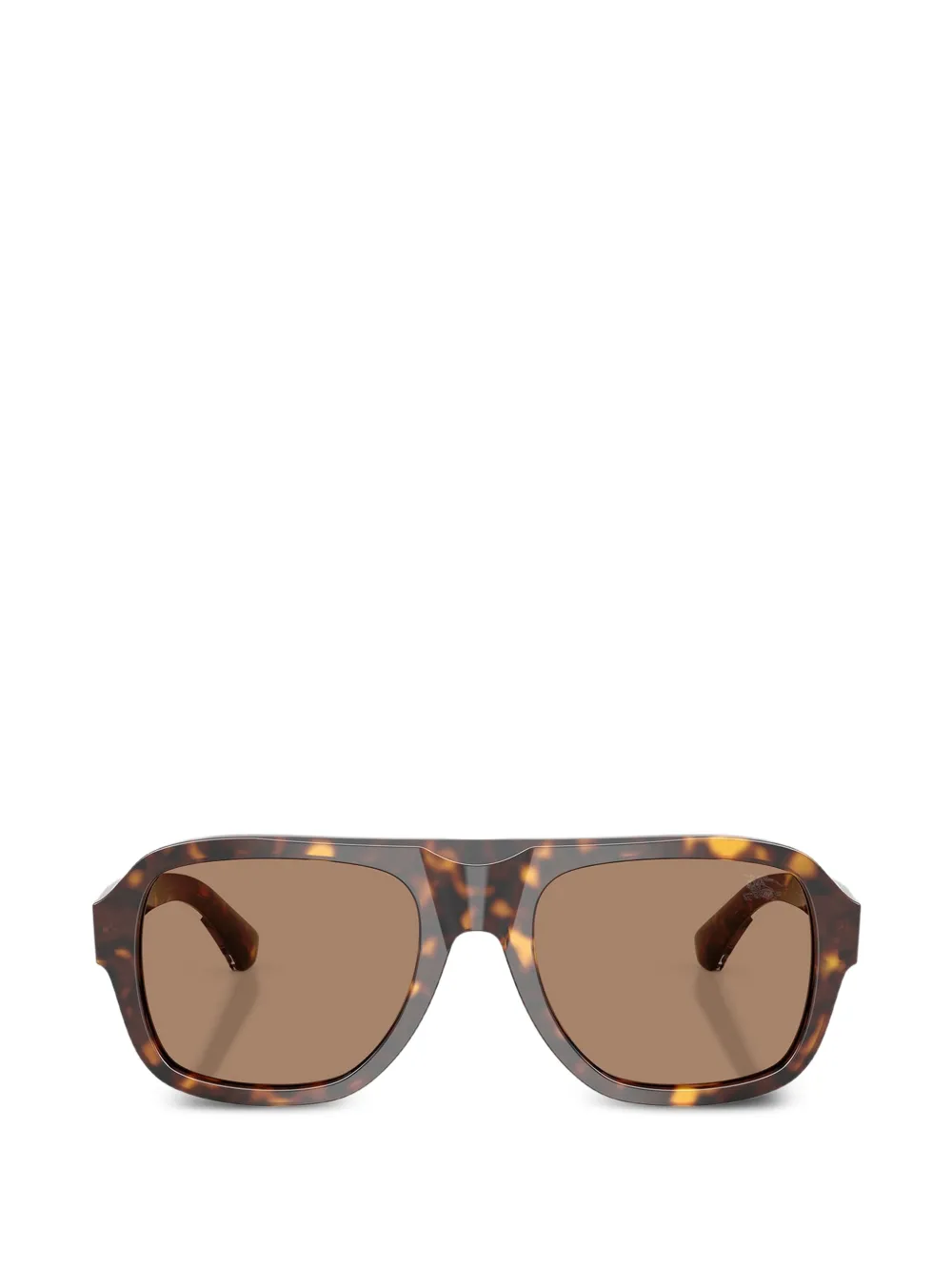 Burberry Occhiali da sole squadrati - Marrone
