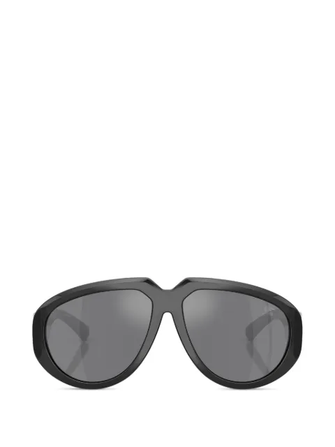 Burberry Eyewear round metal sunglasses