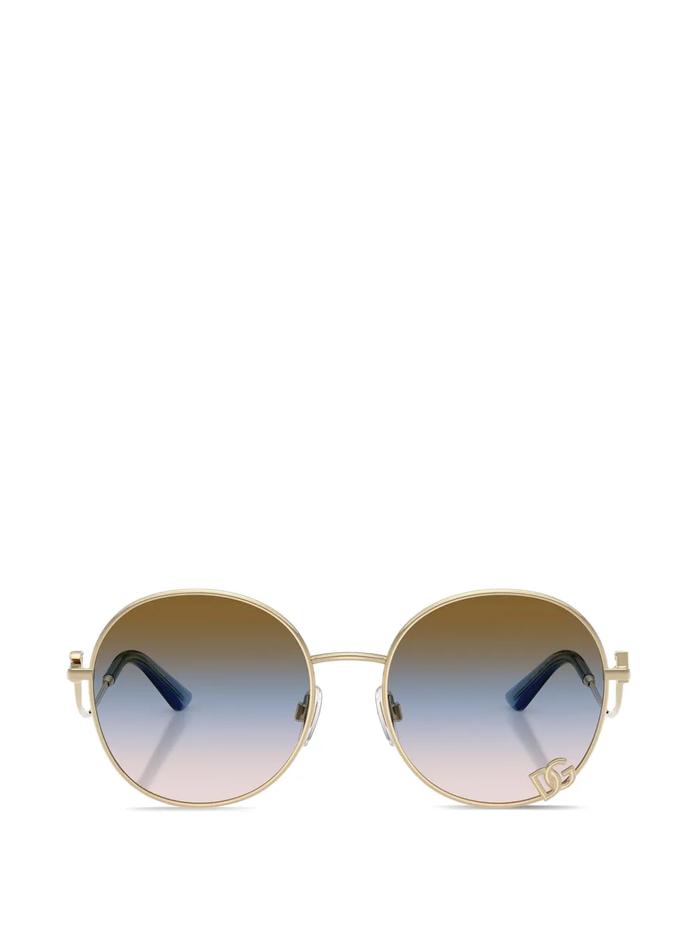 Dolce & Gabbana Eyewear round frame sunglasses - Oro