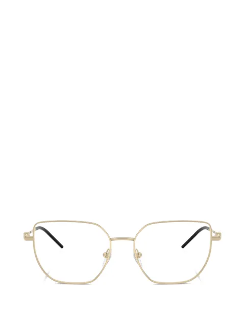 Emporio Armani geometric-frame glasses