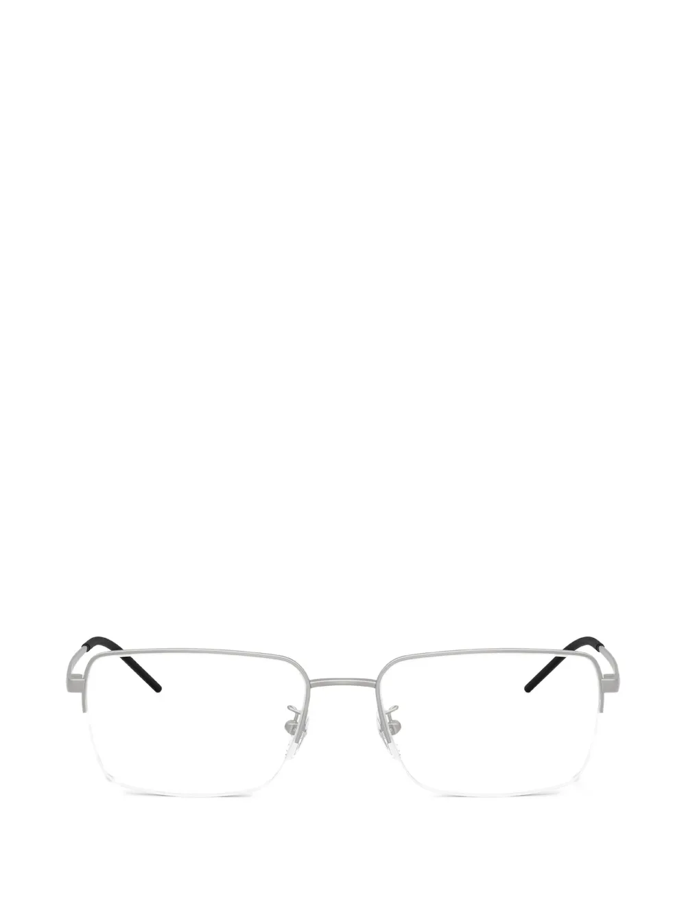 Emporio Armani Occhiali rettangolari - Argento