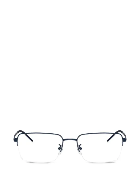 Emporio Armani rectangle frame glasses