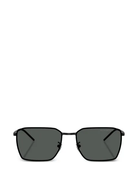 Emporio Armani matte square-frame sunglasses