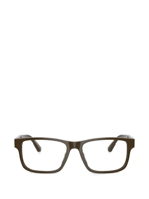 Emporio Armani rectangle frame glasses