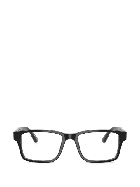 Emporio Armani rectangle frame glasses