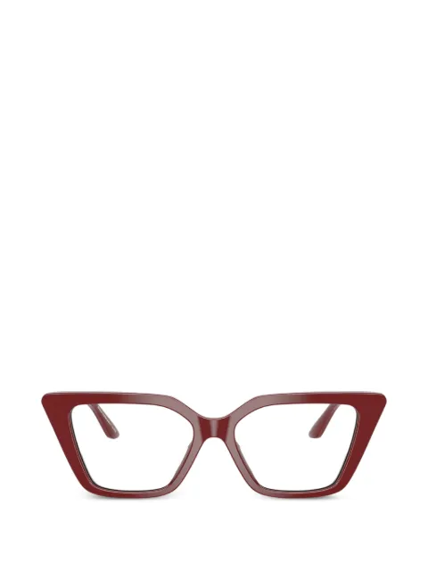 Emporio Armani geometric glasses