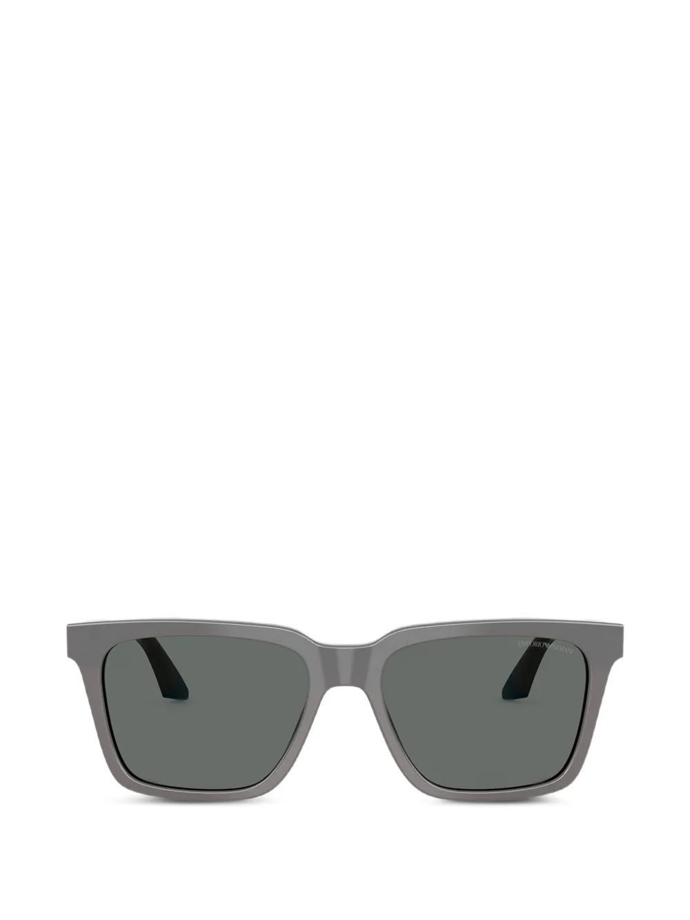 Emporio Armani Eckige Sonnenbrille - Grau