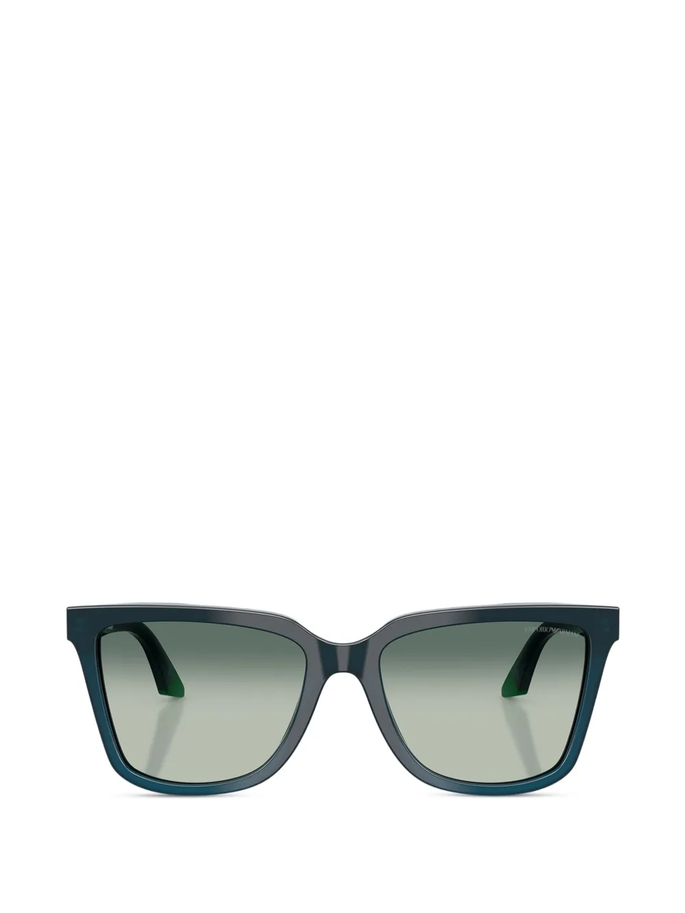 Emporio Armani square frame sunglasses - Blu